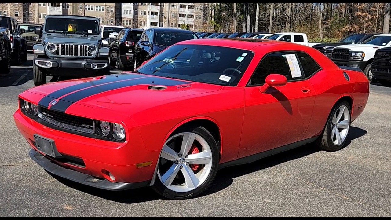 Dodge Challenger SRT8 2009 года на трассе Тронкалли (T8715)