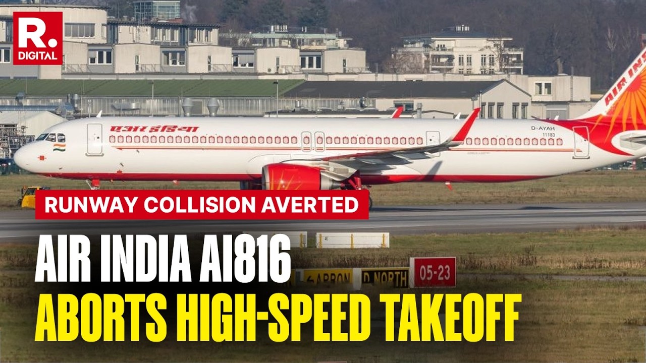 Runway Collision Averted: Air India AI816 Aborts High-Speed Takeoff As Mumbai ATC Ops Under Scanner