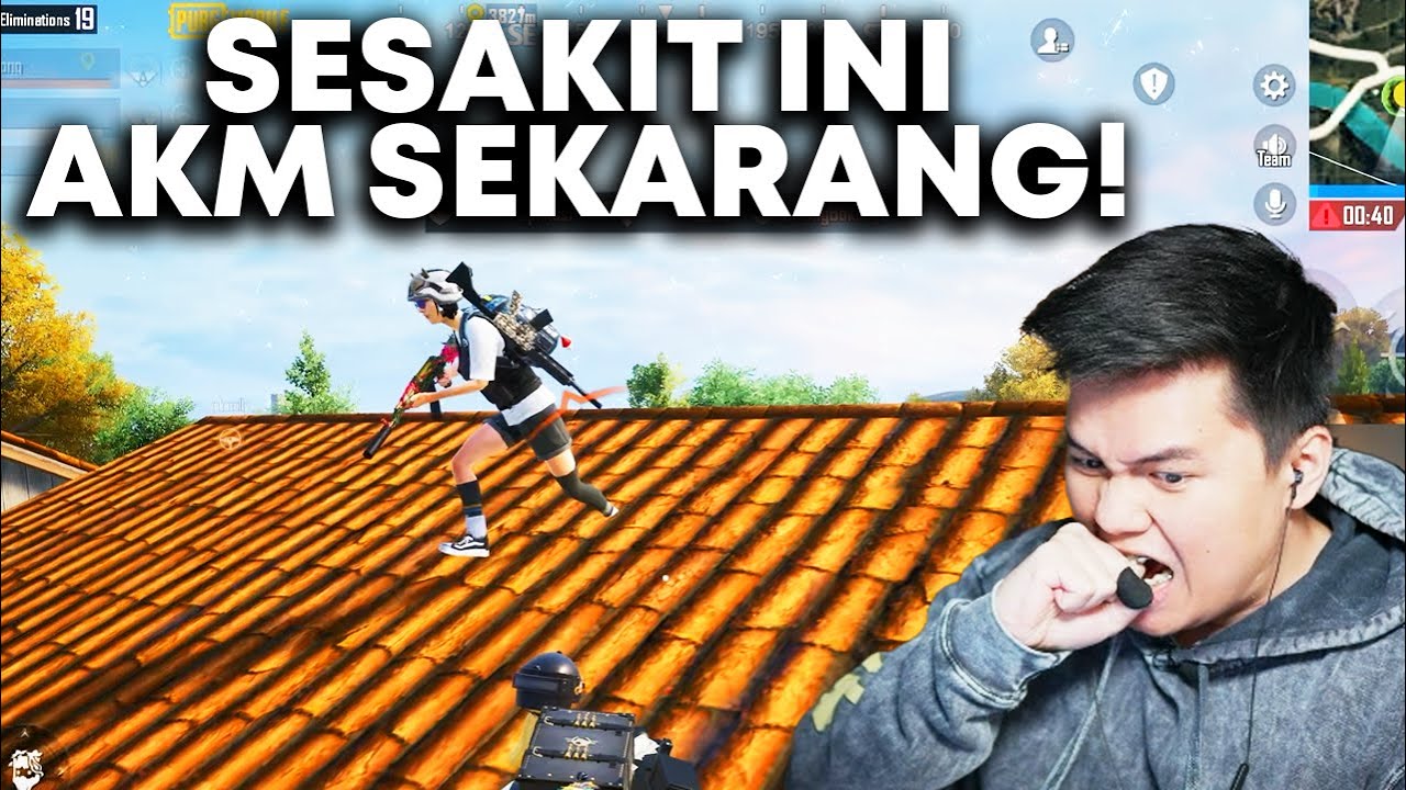 GAK ADA OTAK!! Damage AKM Tinggi Banget, Kepala Langsung Hilang Lawan ini Senjata | PUBG Mobile