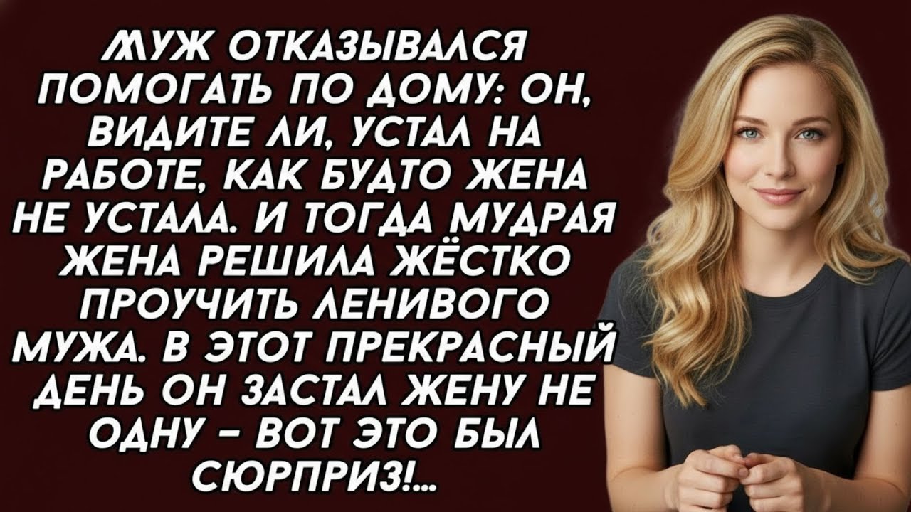 👉Проучила эгоиста мужа, вернувшись с работы застал жену не одну  Шок    Сюрприз