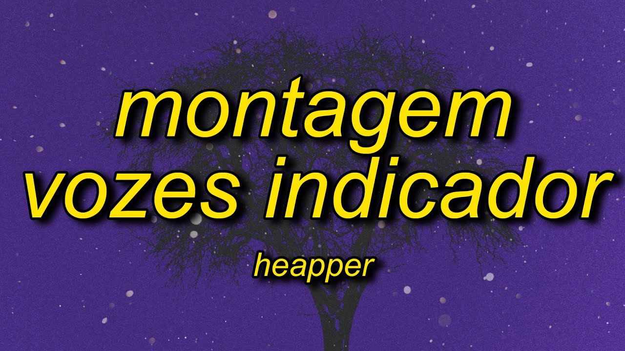 MONTAGEM VOZES INDICADOR (Ultra Slowed)