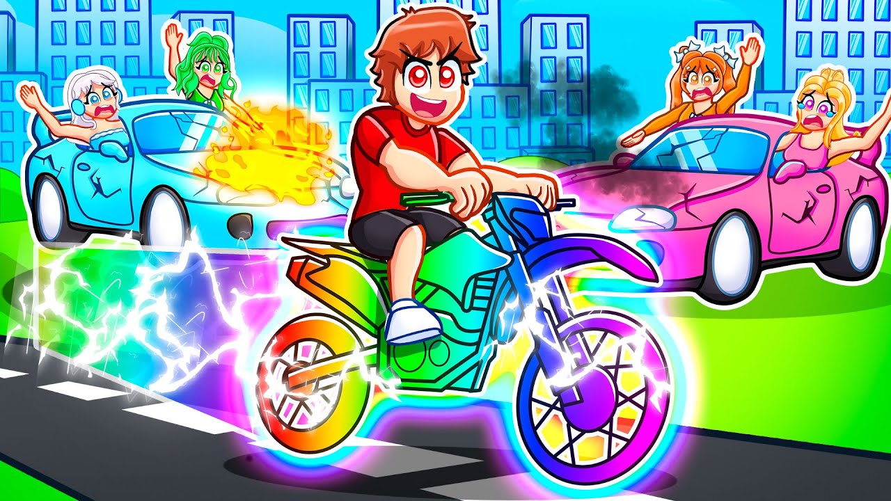 OP Motorcycle Speedrunner Vs HUNTERS With MY CRAZY FAN GIRLS...