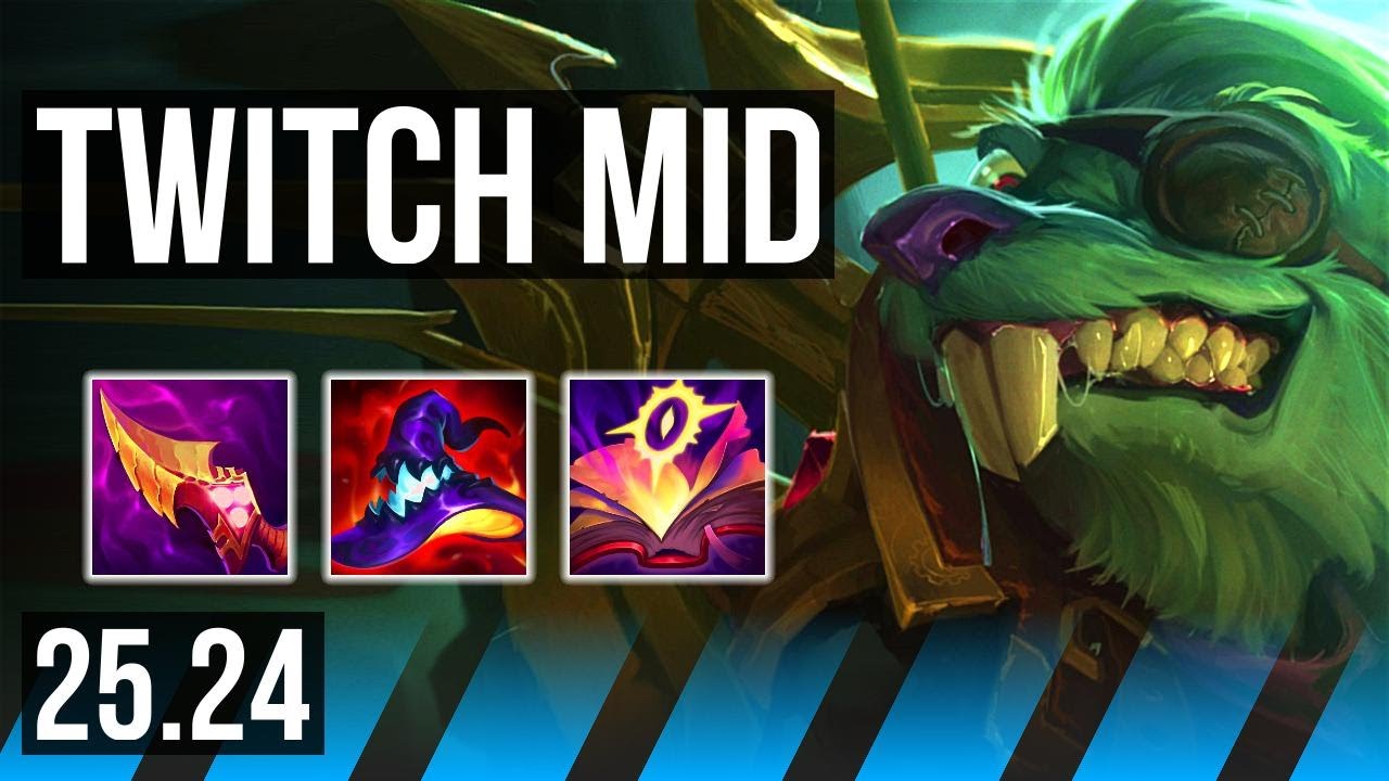 TWITCH vs TRYNDAMERE (MID) | NA Master | 25.24