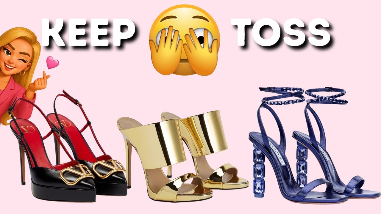 Unlimited LUXURY Heels But You Can Keep ONLY 20 !! 🔥 Mystery Box , Keep Or Toss ⚠🤩