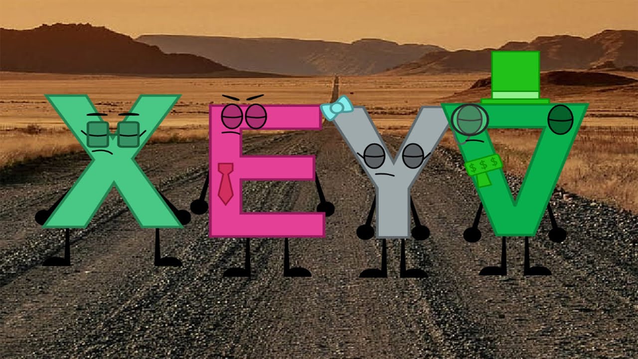 Lowercase Lore Alphabet BUT Xaridian JumpStart Band