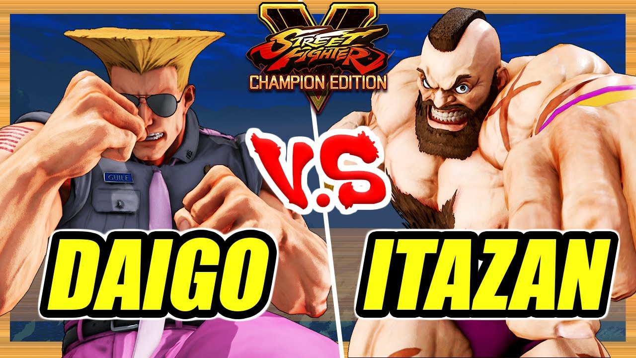 SFV CE 🔥 Daigo (Guile) vs Itabashi (Zangief) 🔥 Battle Lounge 🔥 Street Fighter 5