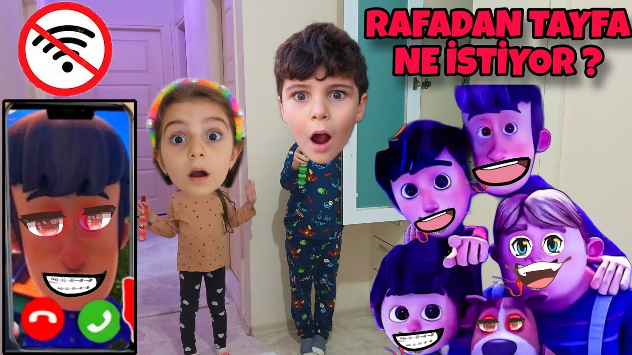 UTKU ASEL ! RAFADAN TAYFA ARIYOR SAKIN AÇMA ! KAPIYI ÇALIP KAÇIYORLAR !  @elifsinemtv  @TroomTroom