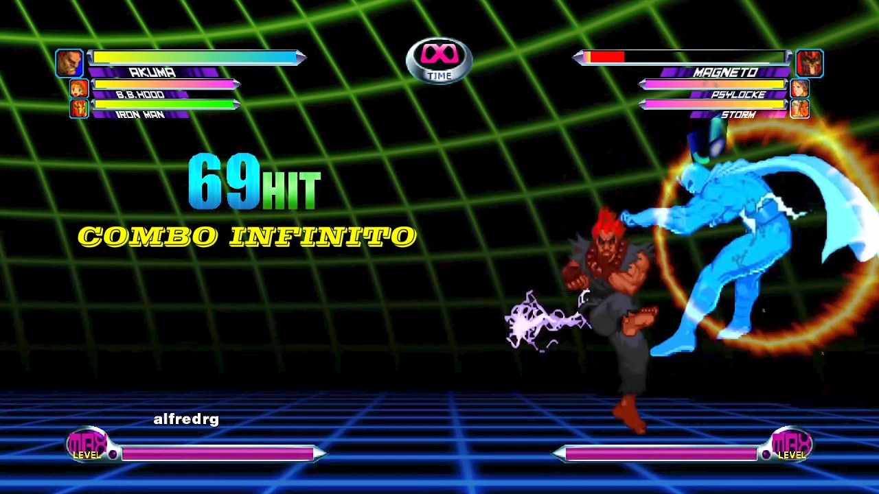 MARVEL VS CAPCOM 2 - AKUMA COMBO INFINITO