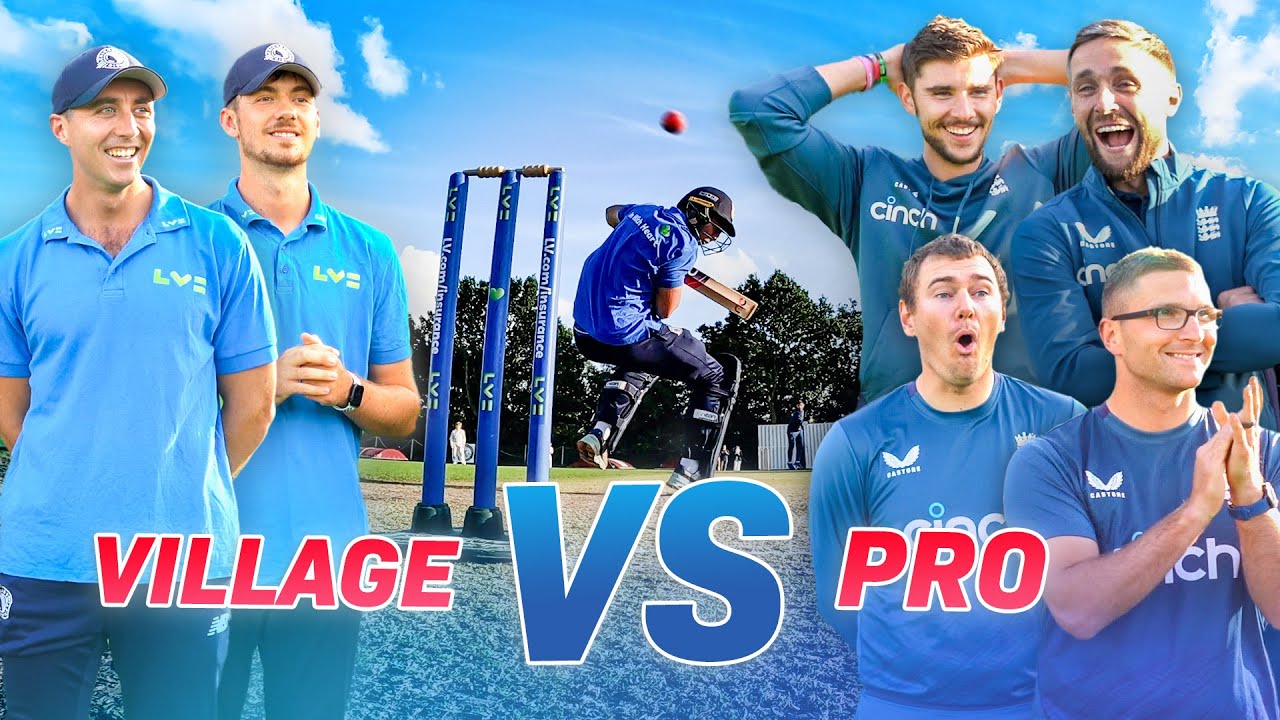 «ENGLAND BOWLERS» против «VILLAGE CRICKETERS»! При участии Криса Уокса и Джоша Тонга