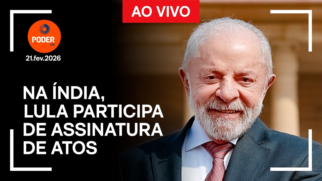 Ao vivo: Na Índia, Lula participa de assinatura de atos e fala à imprensa