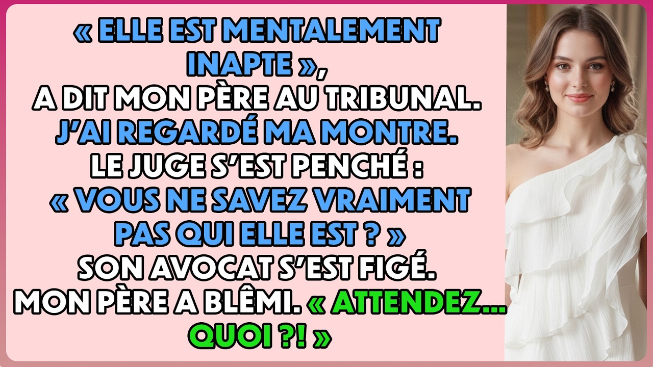 Mon père m’a traitée d’« instable mentale » au tribunal… puis mes preuves l’ont détruit.
