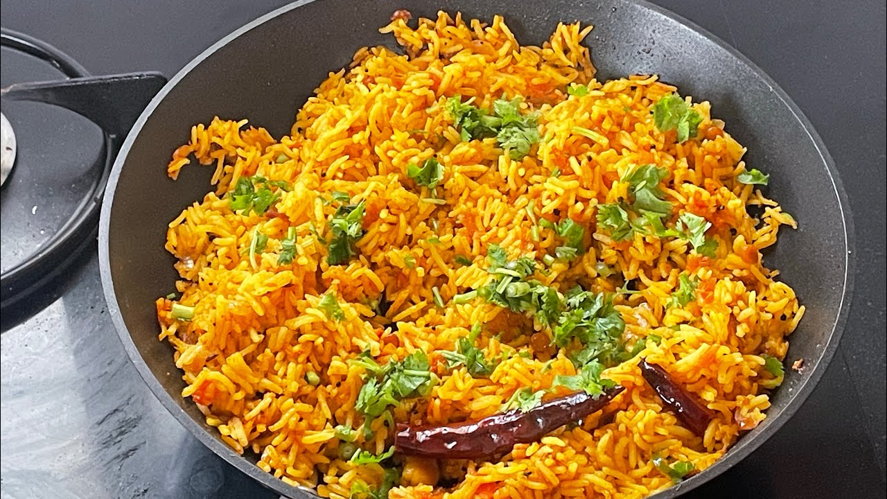 എളുപ്പത്തിൽ ഒരു തക്കാളി ചോറ് 10 മിനിറ്റിൽ ഉണ്ടാക്കാം കറിയൊന്നും വേണ്ട | Quick & Easy Tomato Rice