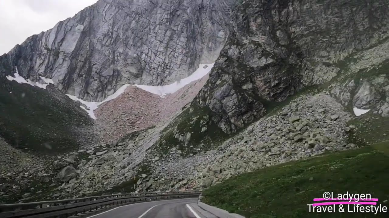 The Great ST. Bernard Pass Switzerland and The Snake Scarriest Road in The World