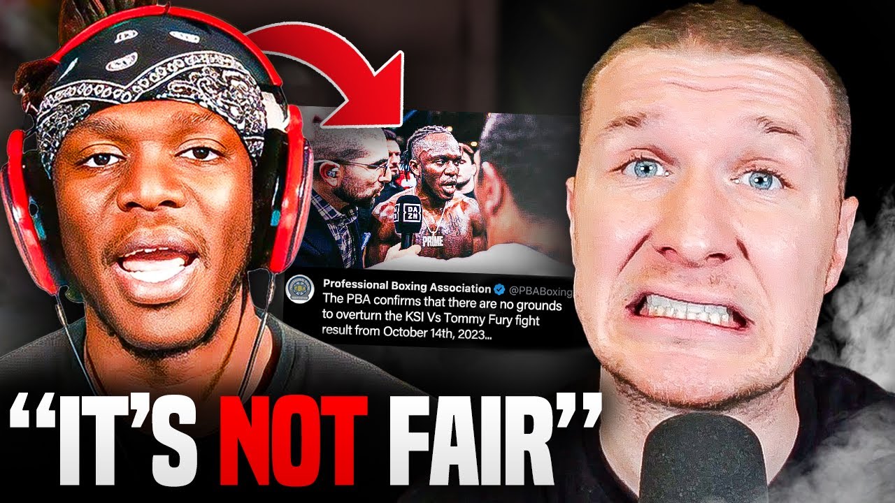 KSI's RESPONSE To The Tommy Fury Loss Is.. BIZARRE