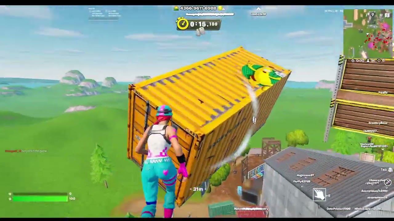 fortnite but my friend told me to not edit it? Well okay