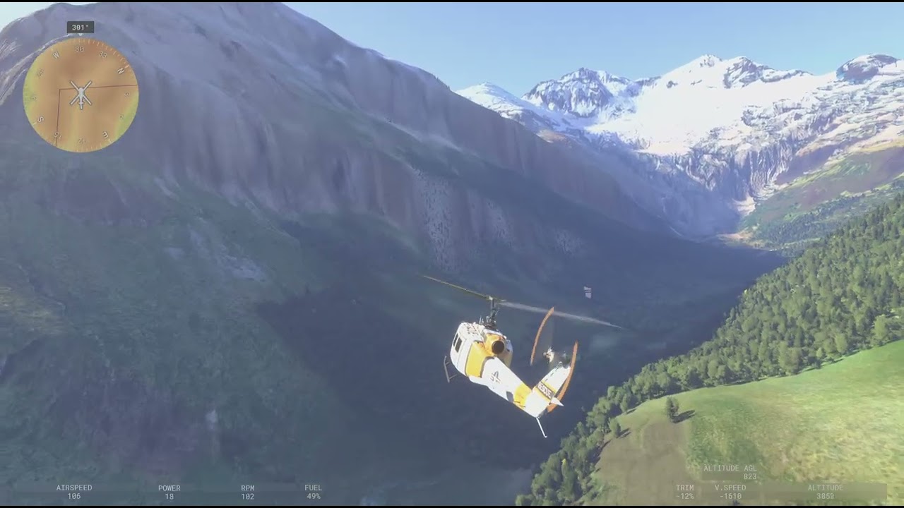 Microsoft Flight Simulator 2024 glenorchy