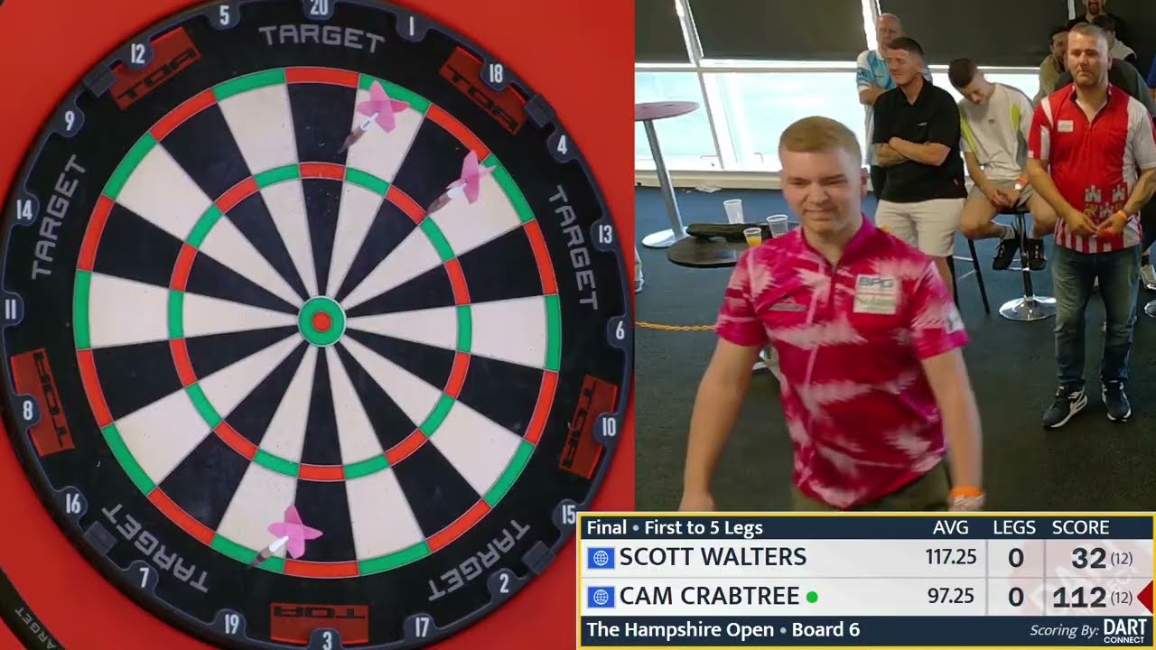 HAMPSHIRE DARTS OPEN Mens Final 2025