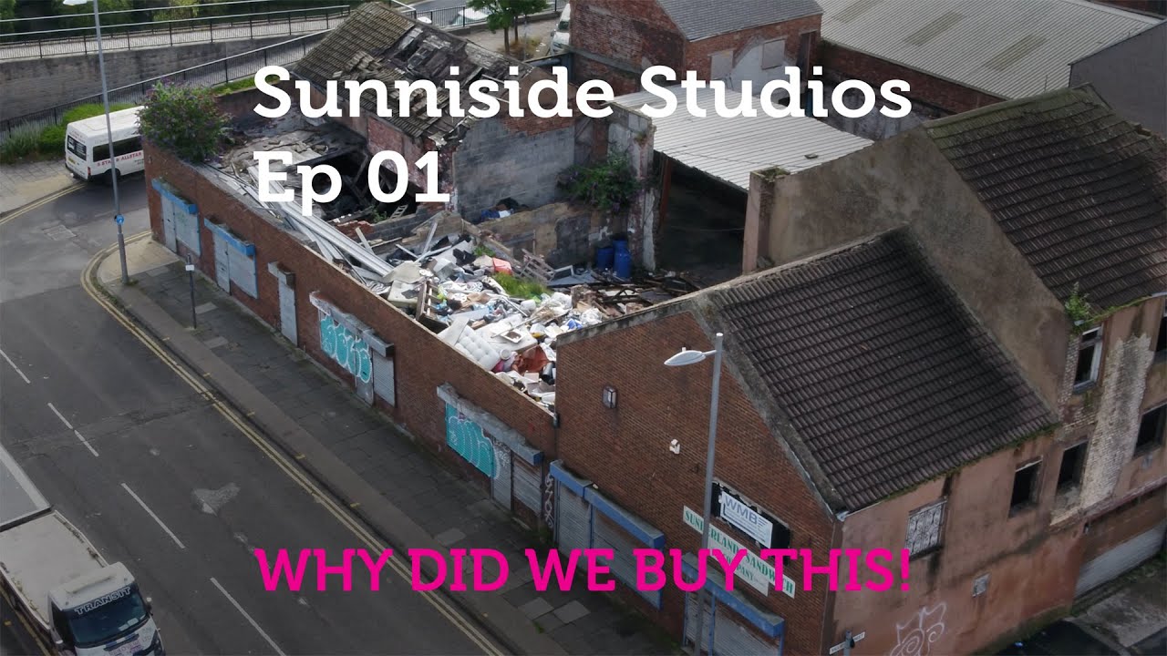 Abandoned building converted to a film and TV studio - Episode 01