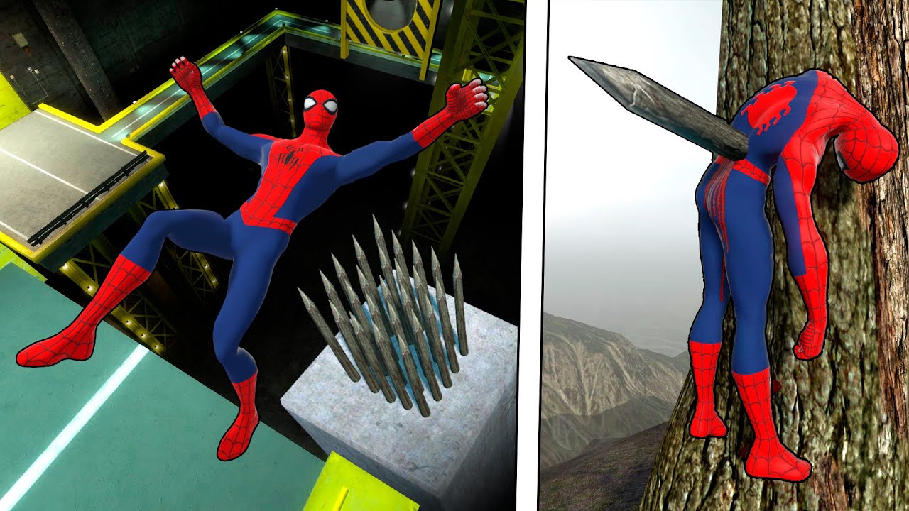 Spiderman Ragdoll Physics: The Best Epic NPC Falls! Compilation #369