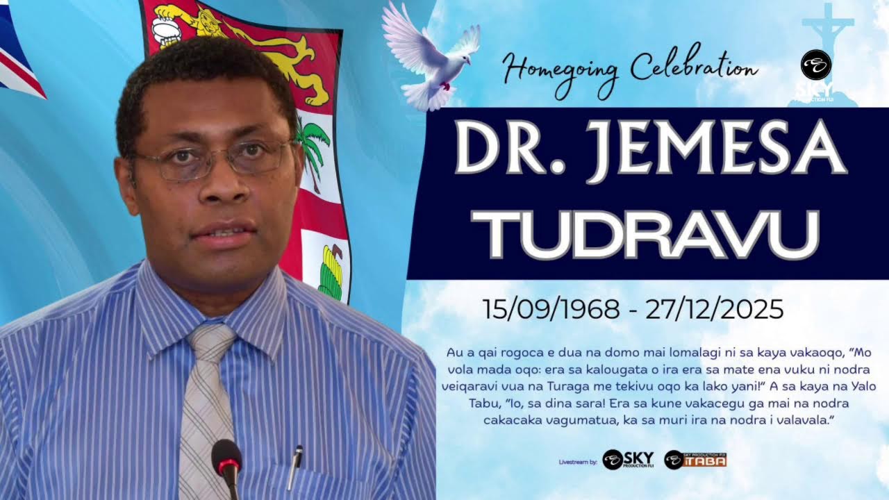 #Livestream - Celebrating The Life Of Dr Jemesa Tudravu Day 2