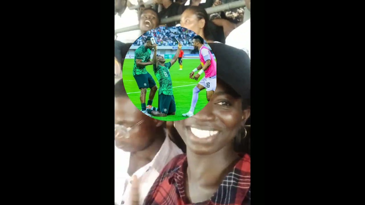 My First Time Watching Live Match #minivlog #afcon #supereagles