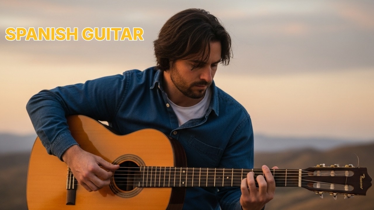 Relaxing Spanish Guitar 🎸 Calm Acoustic Flamenco Music for Stress Relief & Deep Relaxation