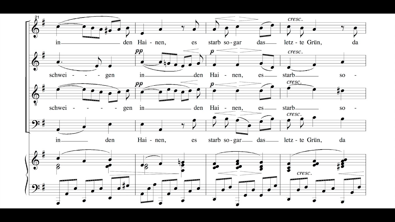 Brahms - Spätherbst, Op. 92