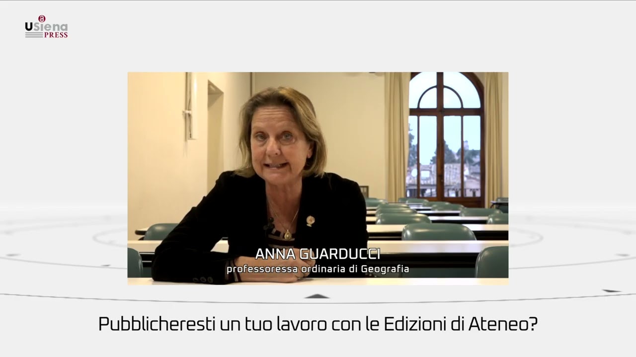 USiena Press: 1000 giorni e saper vedere il dopo - Intervista alla Prof.ssa Anna Guarducci