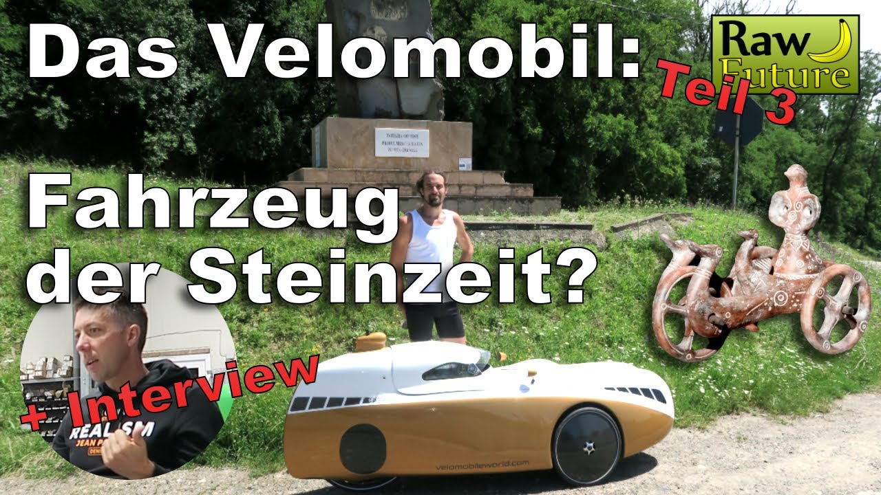 Mit dem Velomobil zur Donauzivilisation in Tartaria! Liegerad das genialste und älteste Fahrzeug? ⚙️