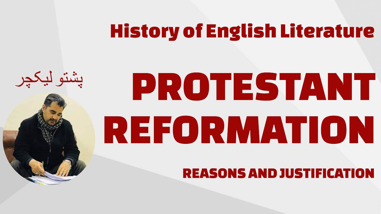 Pashto 5- What is Protestant Reformation? (Pashto Language) for students of English Literature