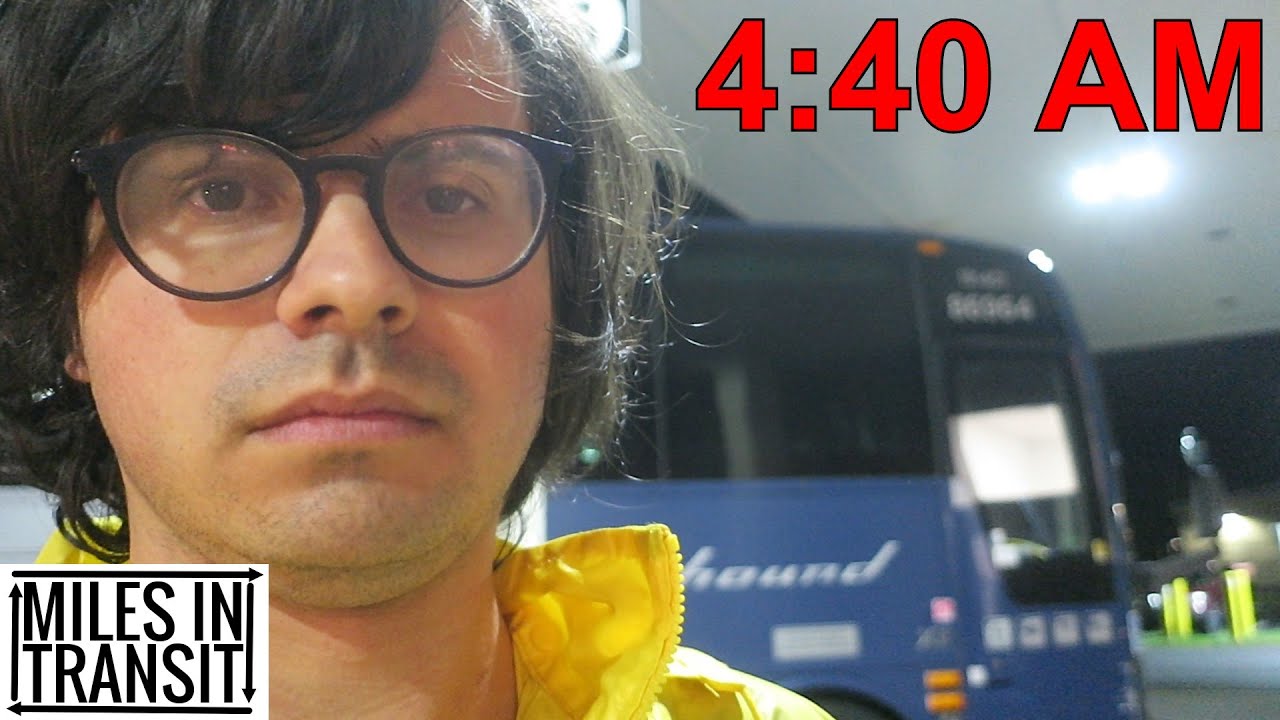What's It Like to Ride Greyhound OVERNIGHT From Montreal to Boston?