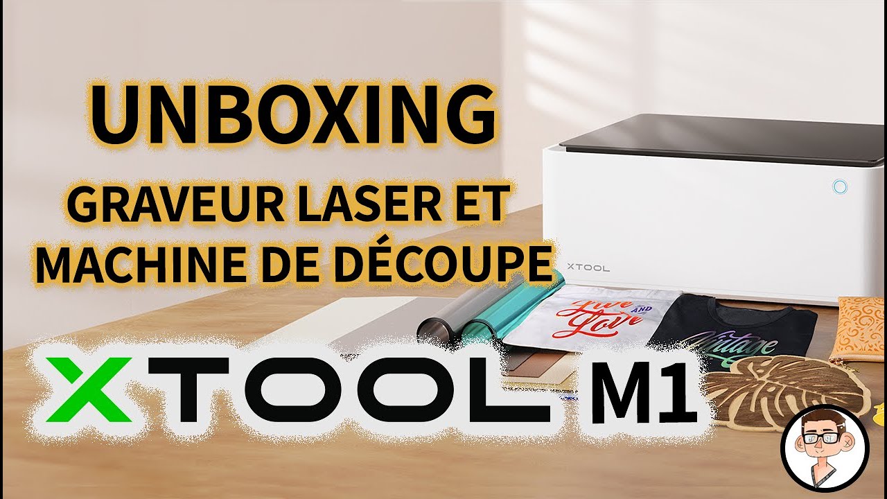 Unboxing du graveur laser et machine de découpe xTool M1