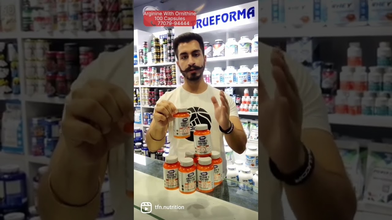 Now Sports Arginine + Ornithine 100 capsules only for 999/- with proper gst bill | TFN Ludhiana | ❤️