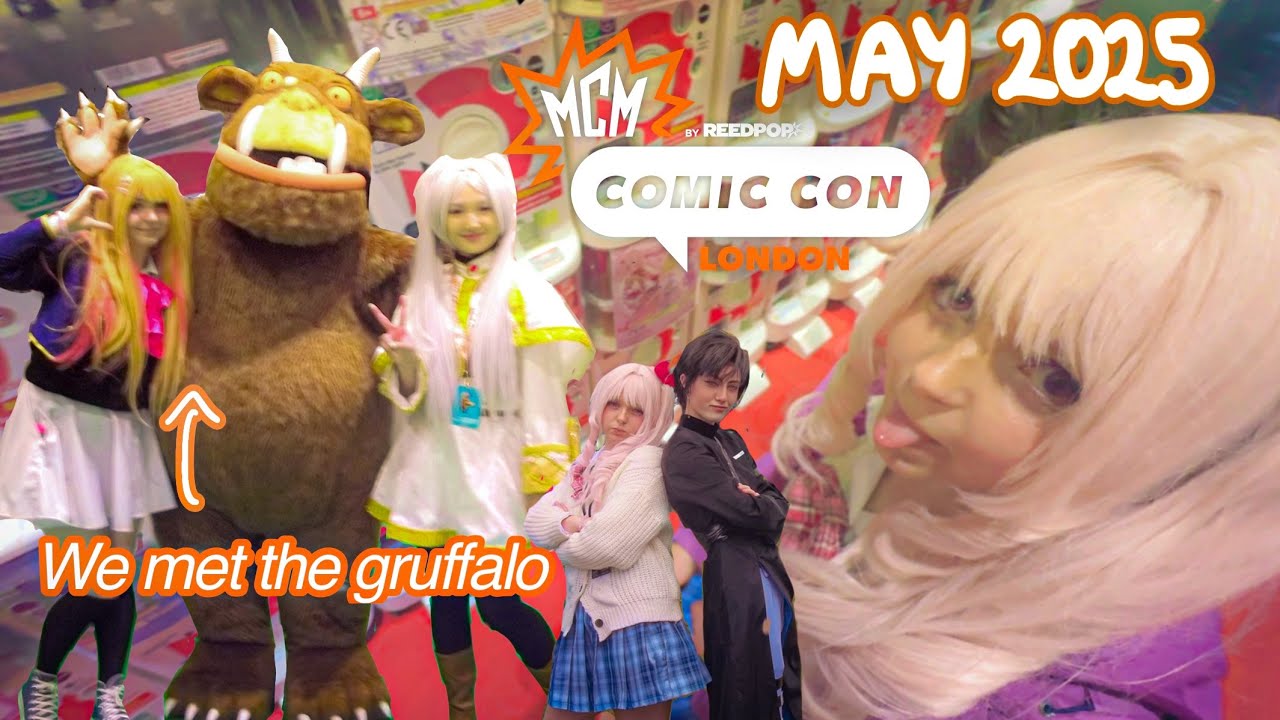 I spent 9 MONTHS editing this con vlog | MCM LDN MAY 2025 VLOG - my first 3-day con?!