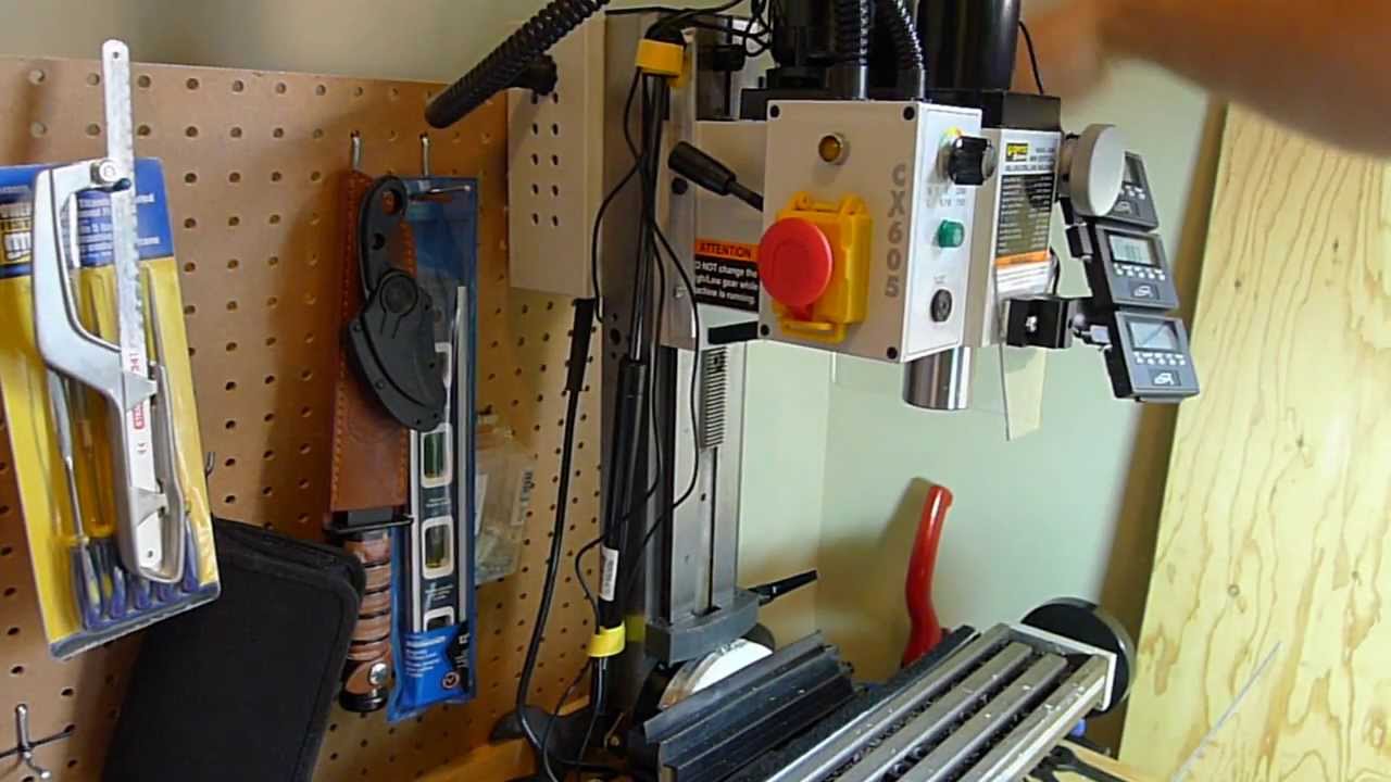 X2 Mini-Mill (CX605) Cheap  Gas Cylinder/Shock Conversion