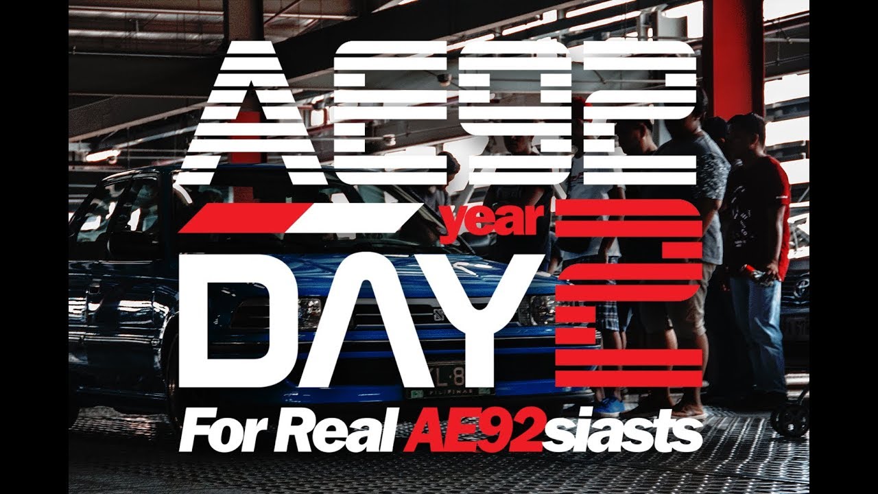 #AE92DAY Year 2 - The biggest 6th Generation Corolla Gathering in the Philippines
