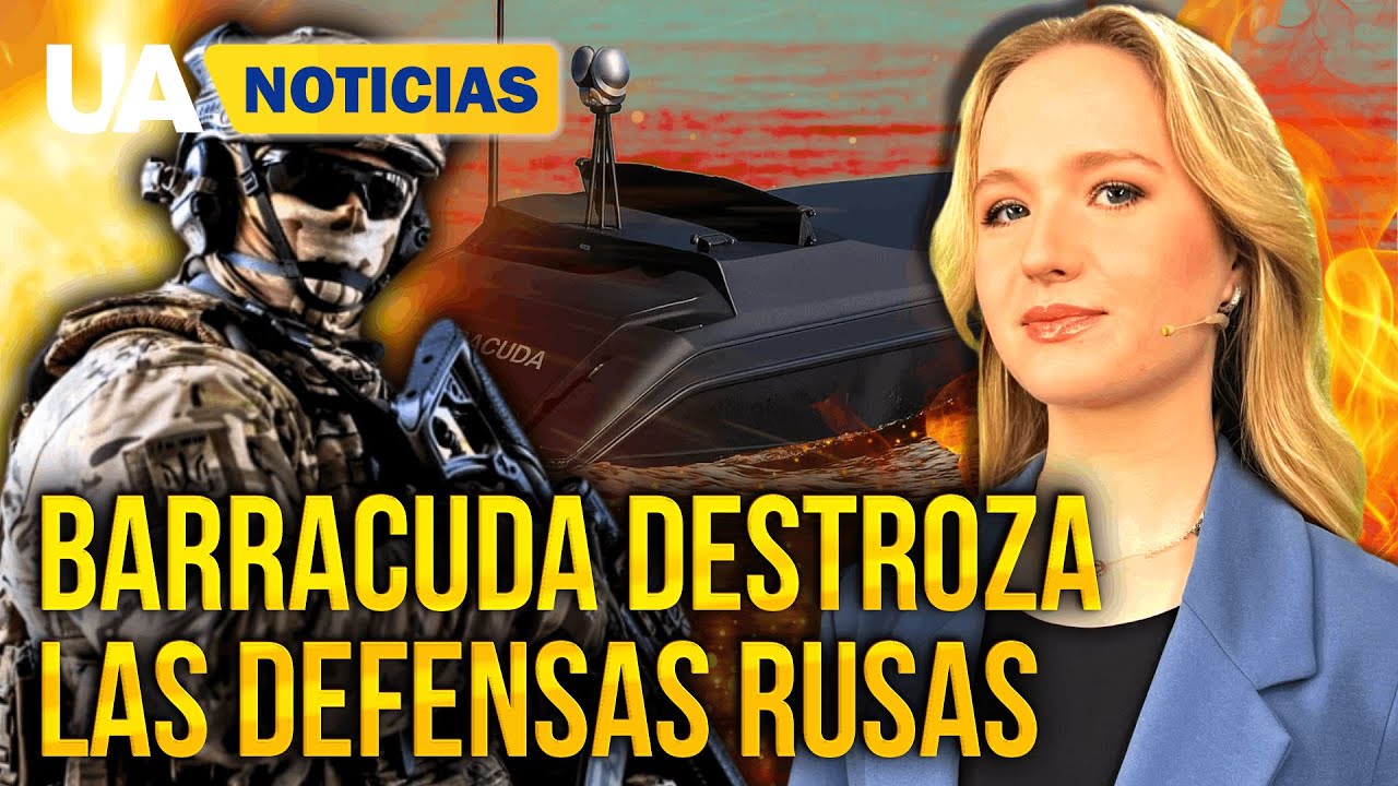 ¡El Kremlin en pánico! El dron naval Barracuda es el nuevo temor de la flota rusa