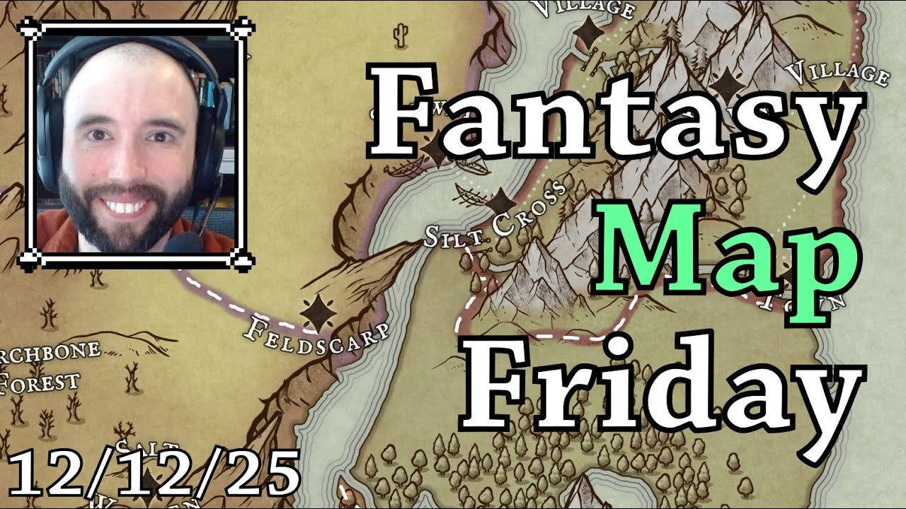 Fantasy Map Friday! (Dec. 12, '25)