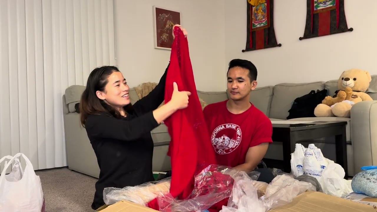 Unboxing parcels from Home. Please watch till the end for shocking moment. #Love from home. 