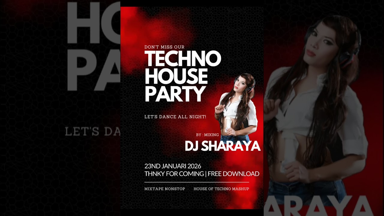 DJ SHARAYA - TECHNO HOUSE PARTY TILL DROP NEW 2026
