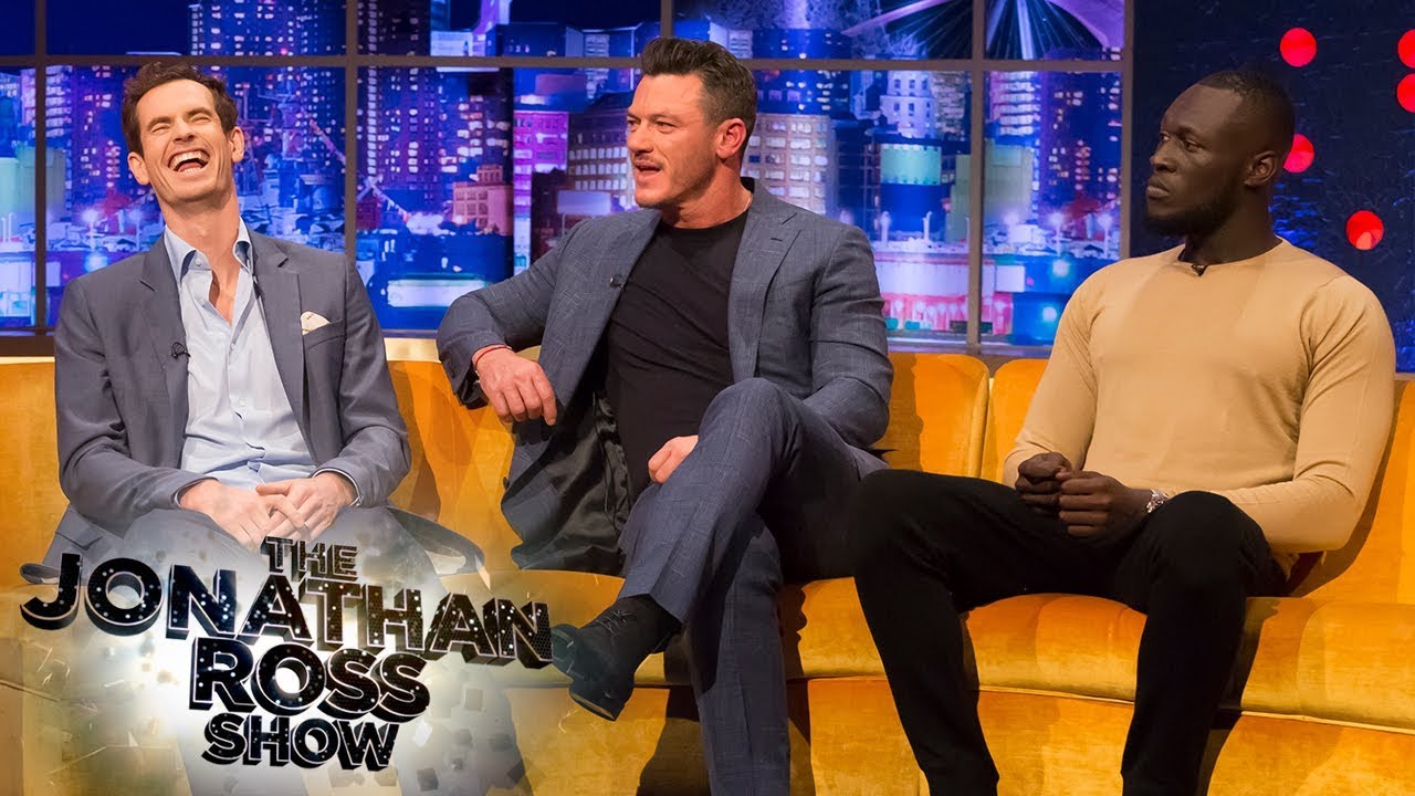 Andy Murray, Luke Evans & Stormzy Compare Injuries | The Jonathan Ross Show