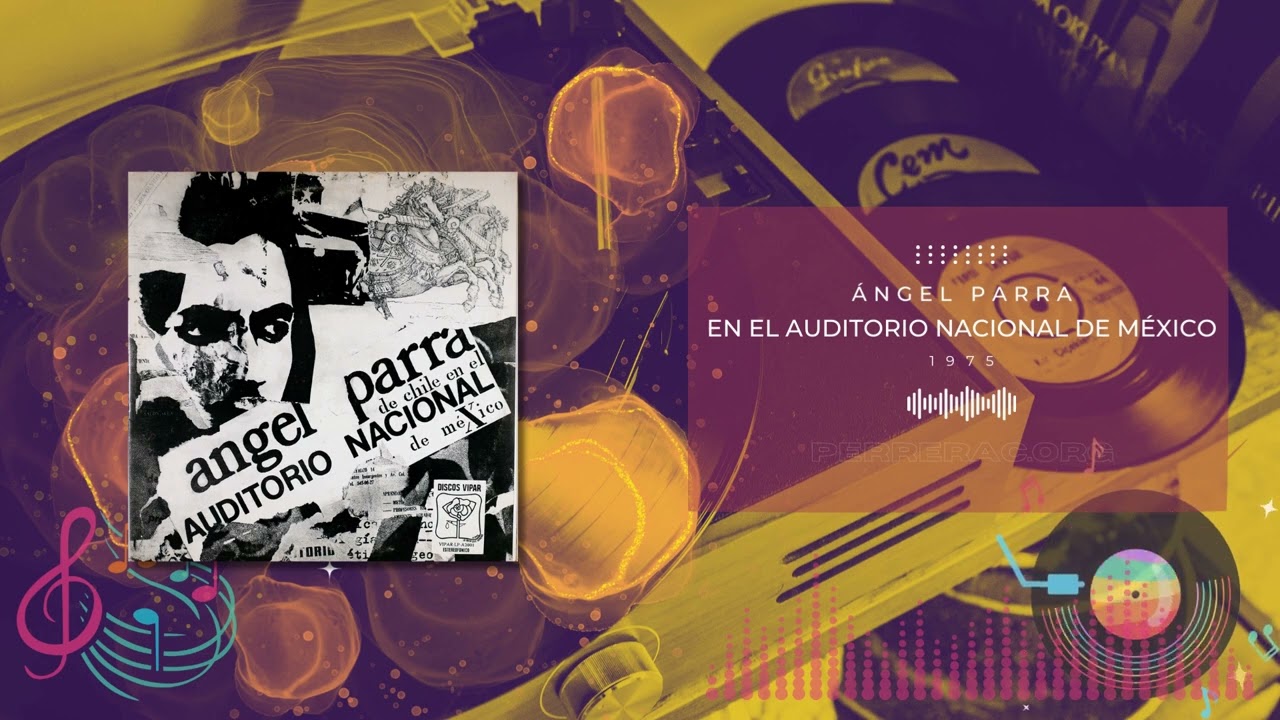 Angel Parra: Ángel Parra de Chile en el Auditorio Nacional de México (1975)