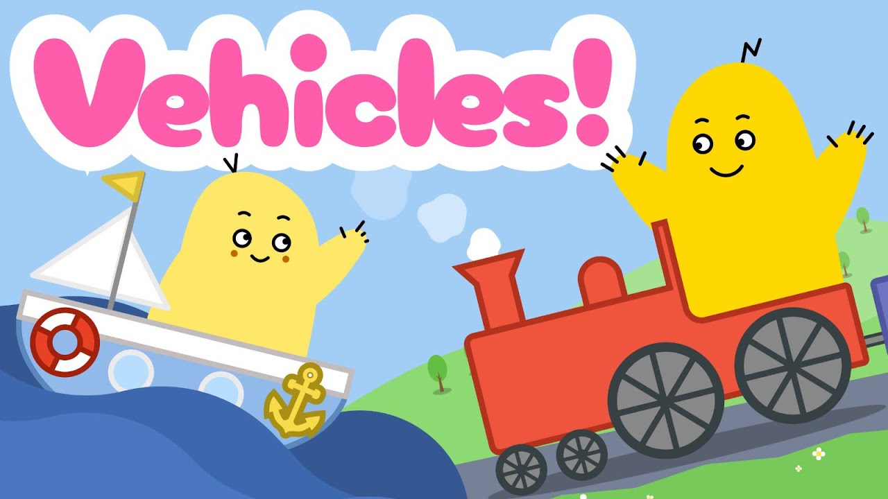 Learn Vehicles for Toddlers! Boats! Trains! Airplanes & More!