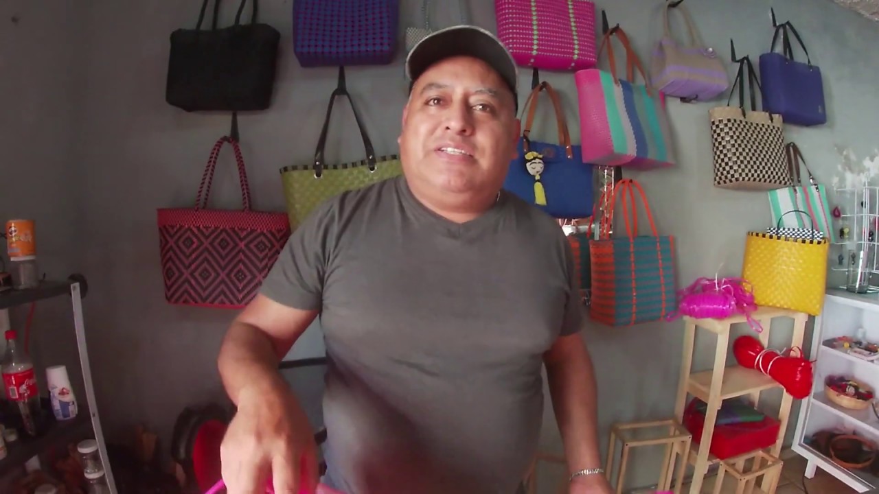 BOLSAS ARTESANALES DE TOTOLAPAN, MORELOS, MEXICO