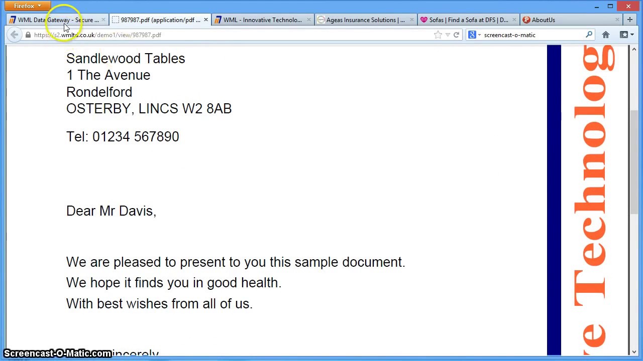 WML DataGateway Document Automation Overview