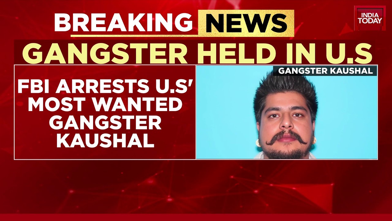 FBI Arrests Indian-Origin Gangster Kaushal In US Under Operation 'Hardball' | Bhagwanpuria Gang