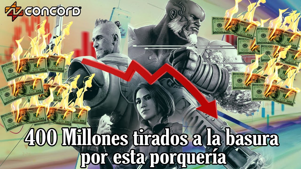 Los 400 Millones de dólares tirados en Concord. Sony se había vuelto loco hace años