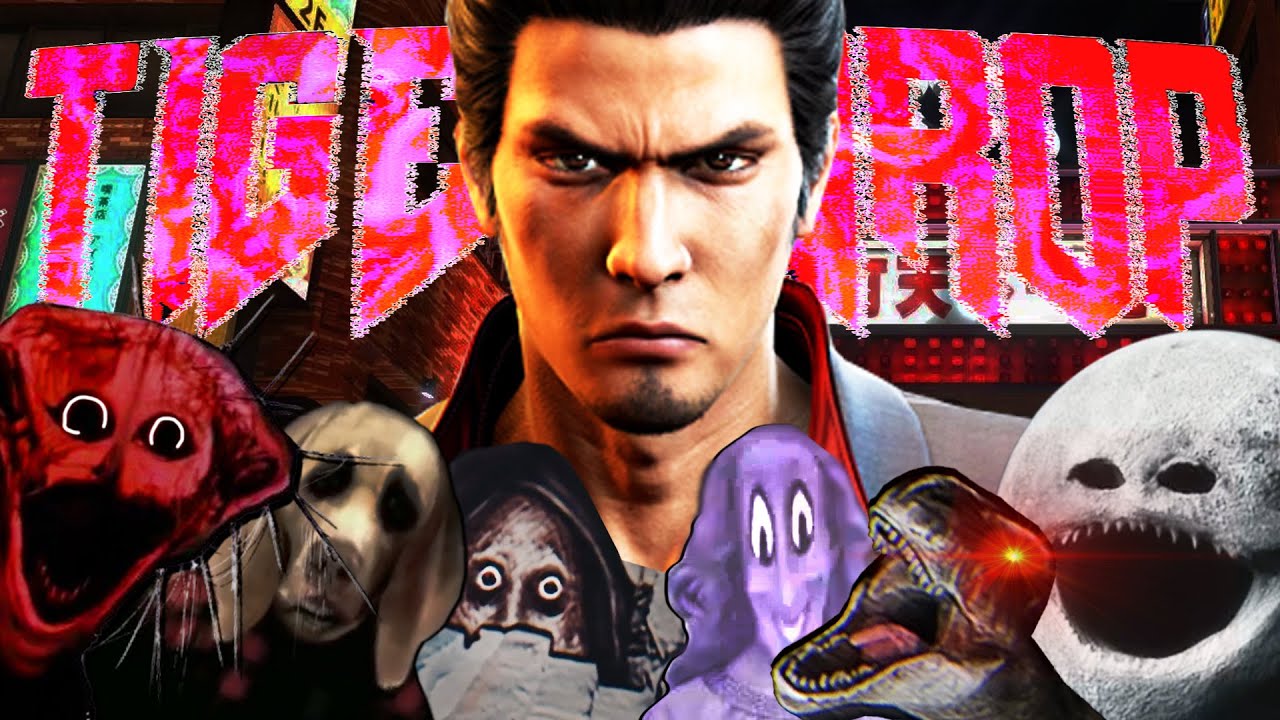 Can Kiryu BEAT Analog Horror? (ft. AZUNStudios)