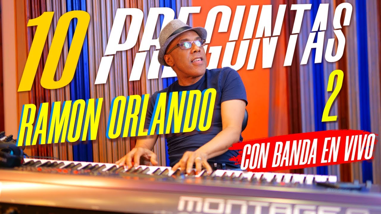 🎹🔥🎤 RAMÓN ORLANDO EN EL ESTUDIO DE GRABACIÓN CON BANDA EN VIVO!! 🎶🥁🎺🎧💥🇩🇴