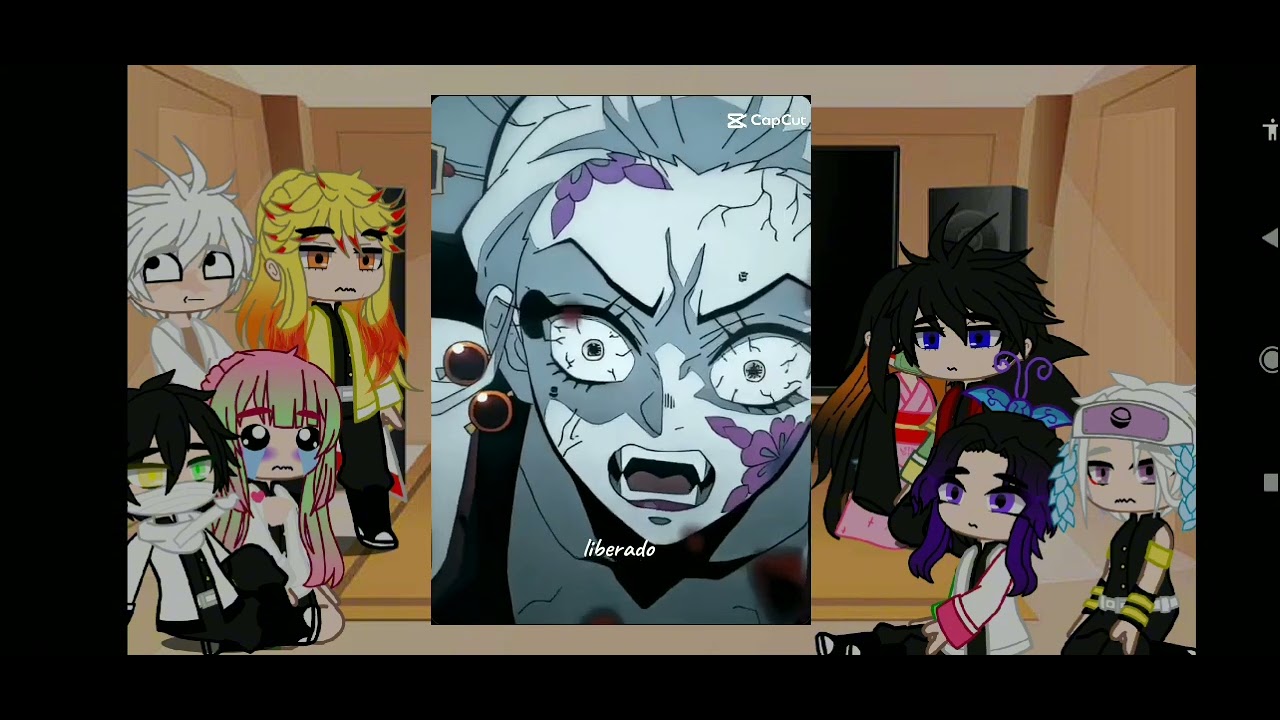 hashiras reagindo a nezuko (gacha club) 